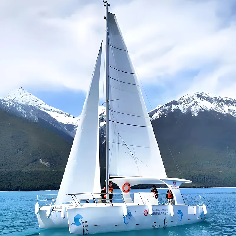 10m katamaran cruise seilbåt