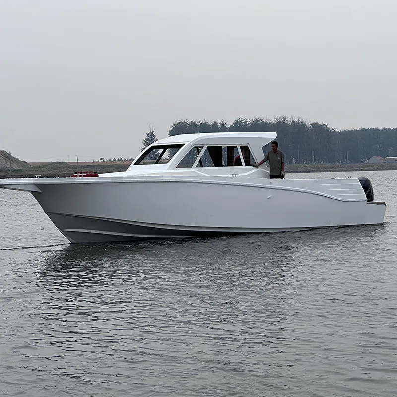 12,8m glassfibersport fiskebåt