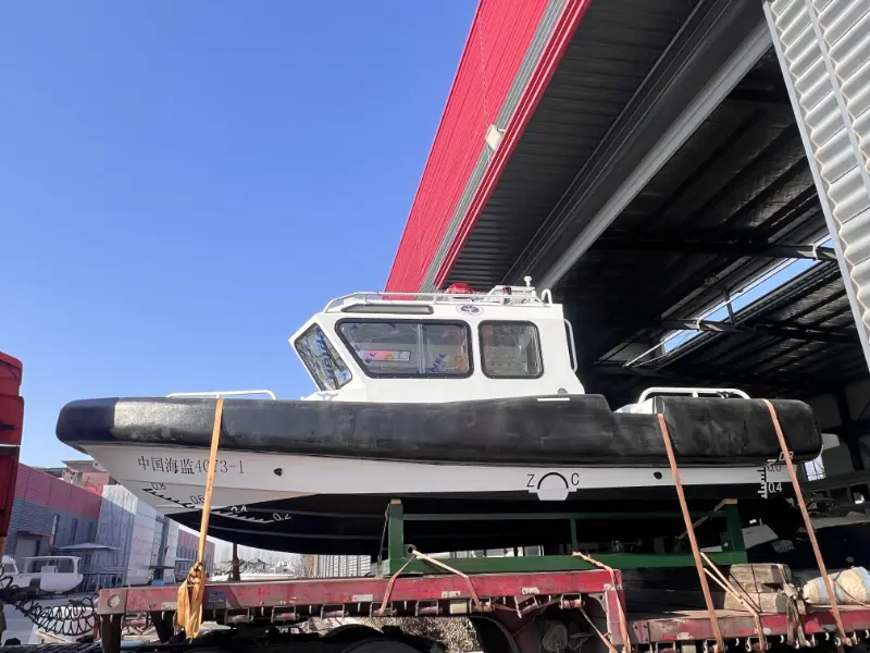 Lawada® Yacht leverte en 7,8 m aluminiumspatruljebåt for lovhåndhevelse