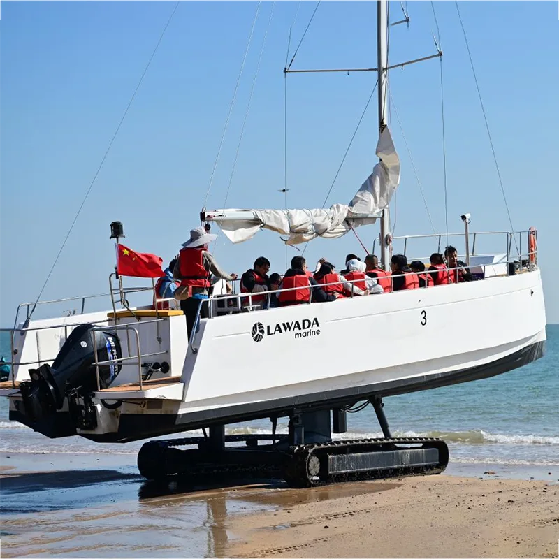 Amfibisk Monohull seilbåt